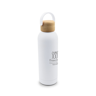 Thermal bottle - cap with foldable handle